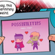 A comic panel shows Wiccan holding a magical video game starring himself and his husband.